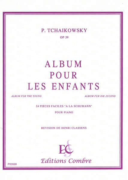Album pour les enfants Op.39