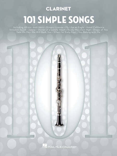 101 Simple Songs - Clarinette