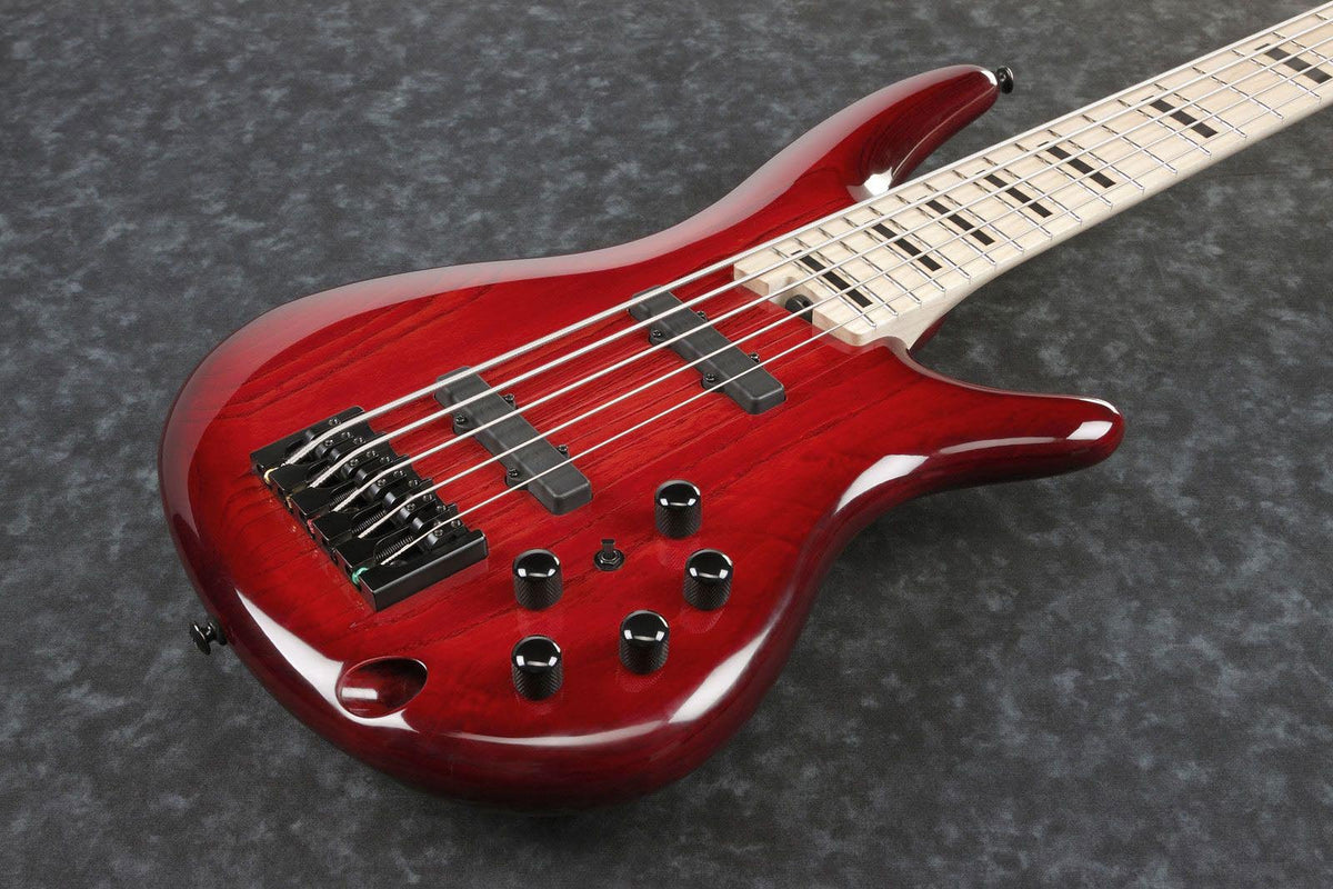 Anb205-Twb Transparent Wine Red Burst Signature Adam Nitti Premium