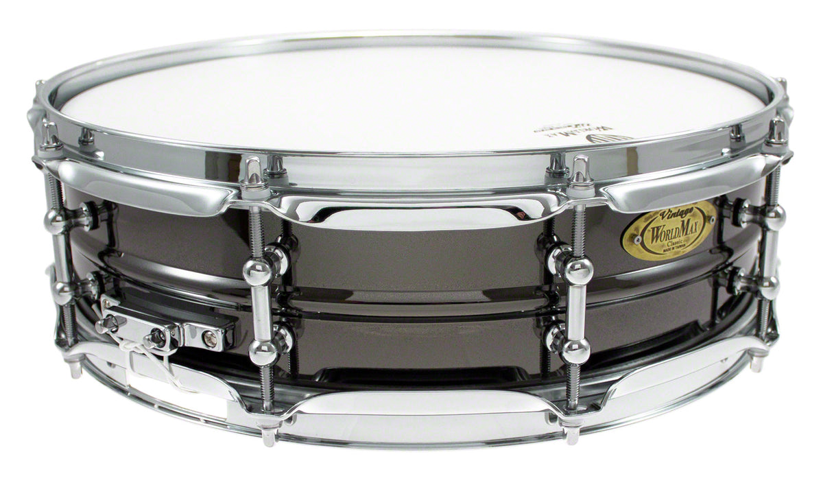 BK-4014SH - BLACK DAWG 14" X 4" SNARE DRUM - BRASS SHELL