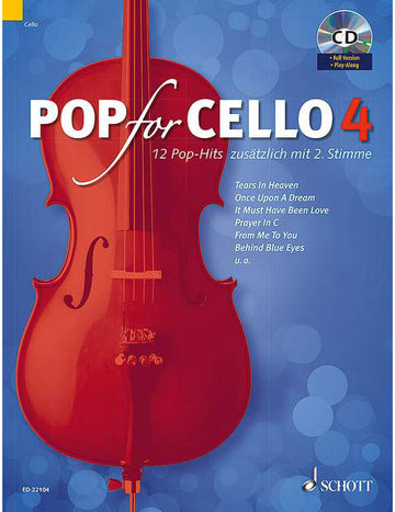 POP FOR CELLO VOL.4 + CD