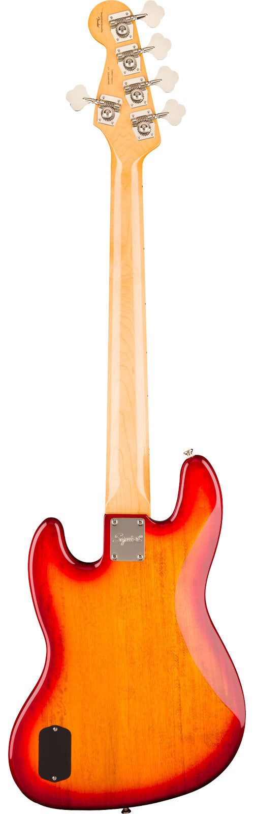 Classic Vibe Active '70s Jazz Bass V LRL White PLPG Sienna Sunburst - Ricondizionato