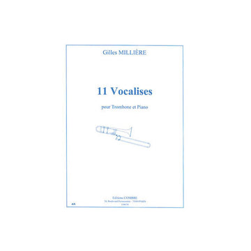 Milliere - 11 Vocalises - Trombone et Piano