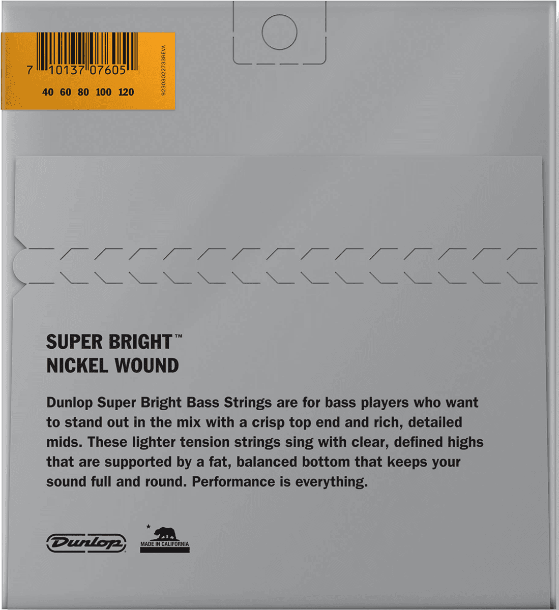 BASS SET SB NICKEL MEDIUM 40-120 5 STRINGS