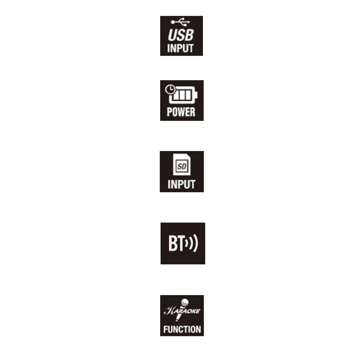 GOZIK LED NERO - SONOR LED PORTATILE