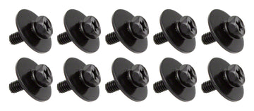 M4 11mm Nero - Vite Interna Per Fusto In Legno (X10)