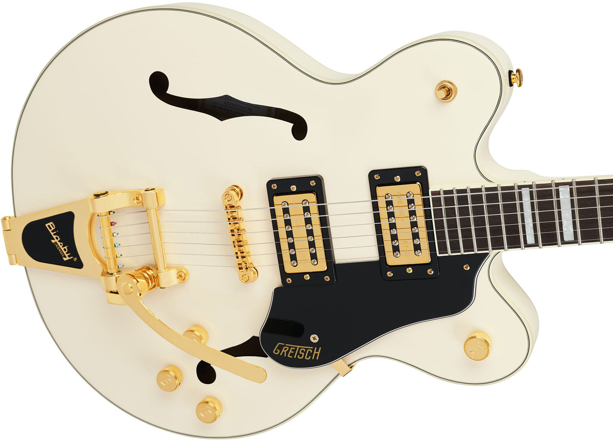 G2622TG Streamliner Center Block con Bigsby LTD LRL Vintage White