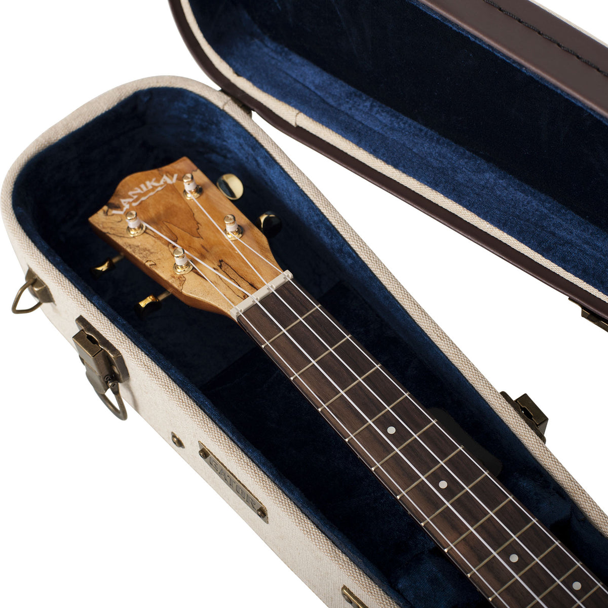 Custodia Ukulele Tenore Beige in Legno Deluxe - GW