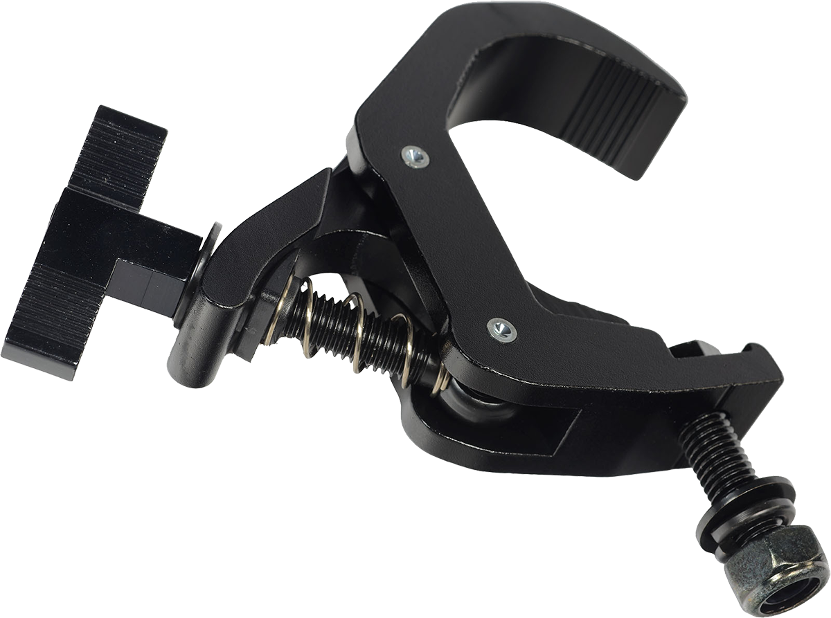 Pack of 24 universal black hooks - Hexagonal nut