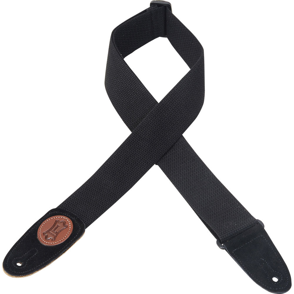 5 CM COTTON WITH BLACK LEATHER LEVY'S LOGO