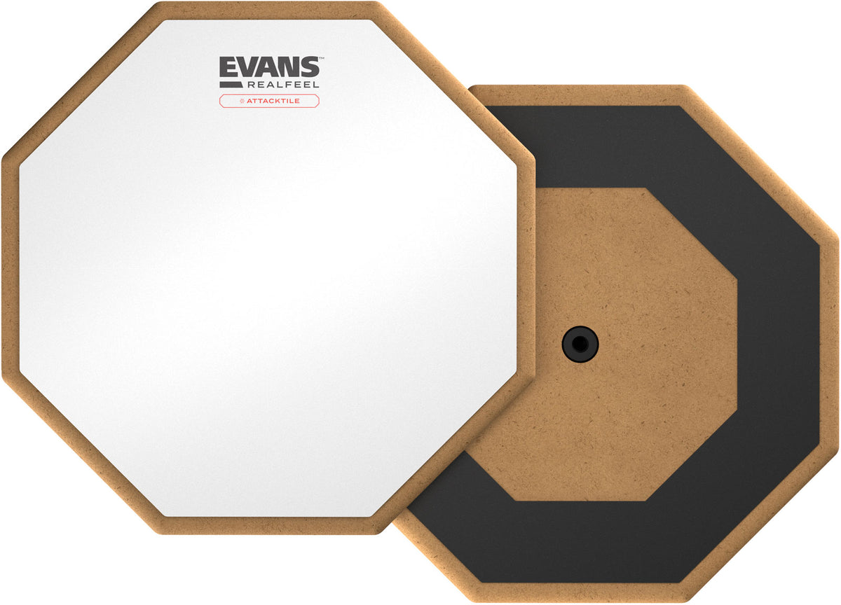 RealFeel EVANS Attacktile Mountable Drum Pad 10"