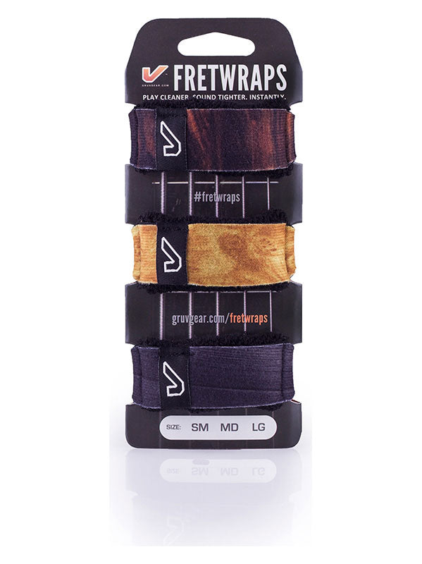 FretWraps confezione da 3 Legno - Medio