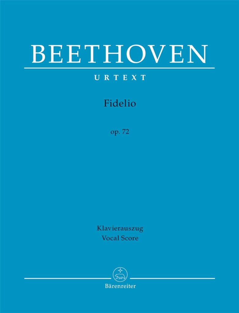 BEETHOVEN LUDWIG VAN - Fidelio OP.72 - Partitura vocale