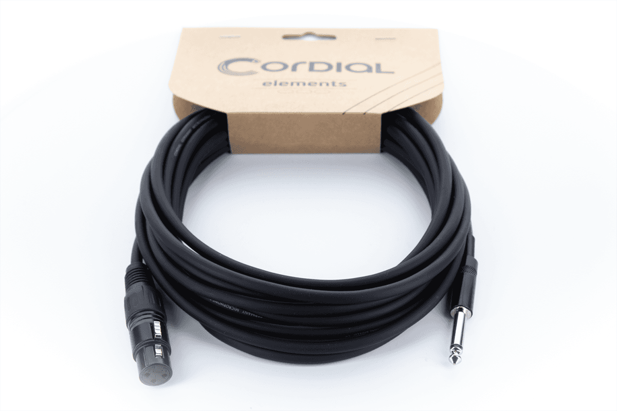 Cavo Audio XLR Femmina / Jack Mono 5 M