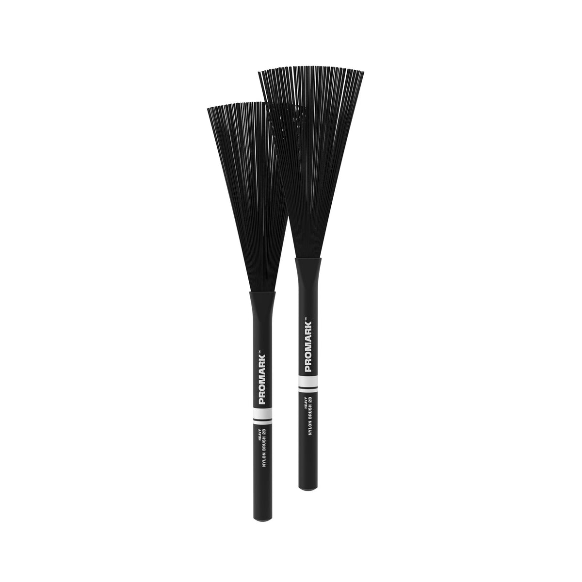 Spazzole in nylon Heavy 2B nere