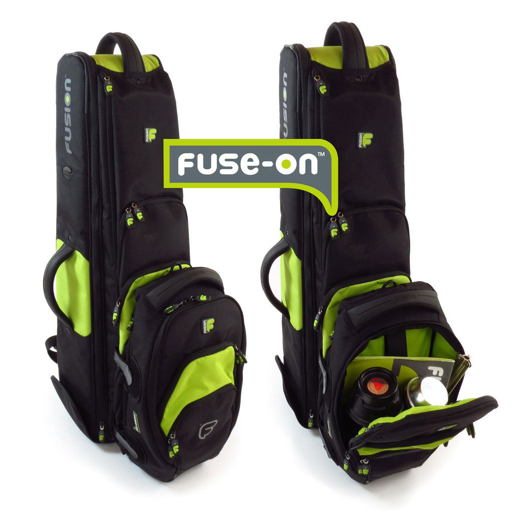 Premium Black/Green Bass Trombone Case