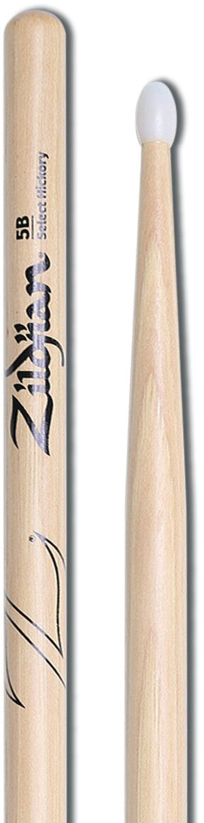 HICKORY SERIES - 5B NYLON - NATURAL DRUMSTICK