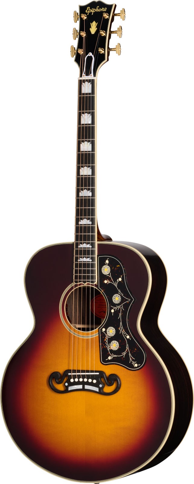 Epiphone SJ-200 Pre-War Rosewood Reissue Vintage Sunburst IBGCS