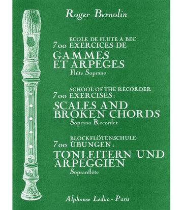 Bernolin R. - Ecole De Flûte À Bec Soprano