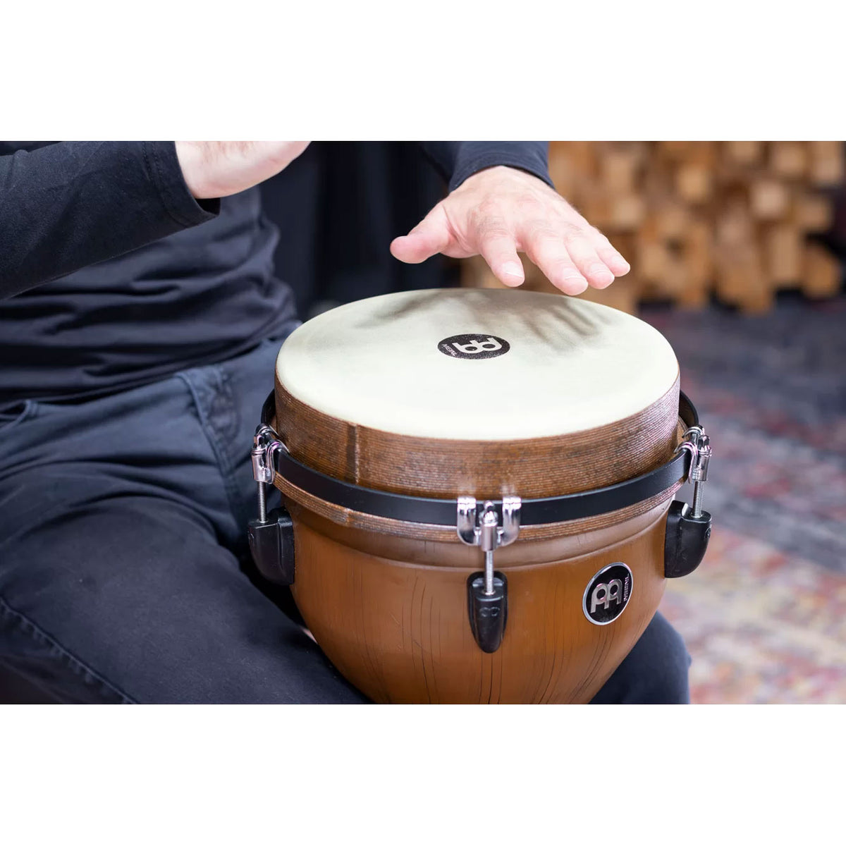 Jumbo Djembe sintetico 10" Barnwood