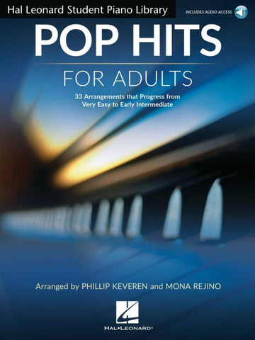 Pop Hits per pianoforte per adulti