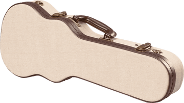 Custodia per Ukulele Soprano Beige in Legno Deluxe - GW