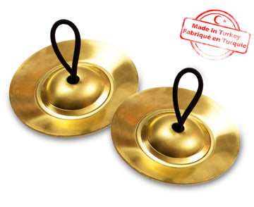 FIRST LINE FINGER CYMBALS BRONZE 48 MM