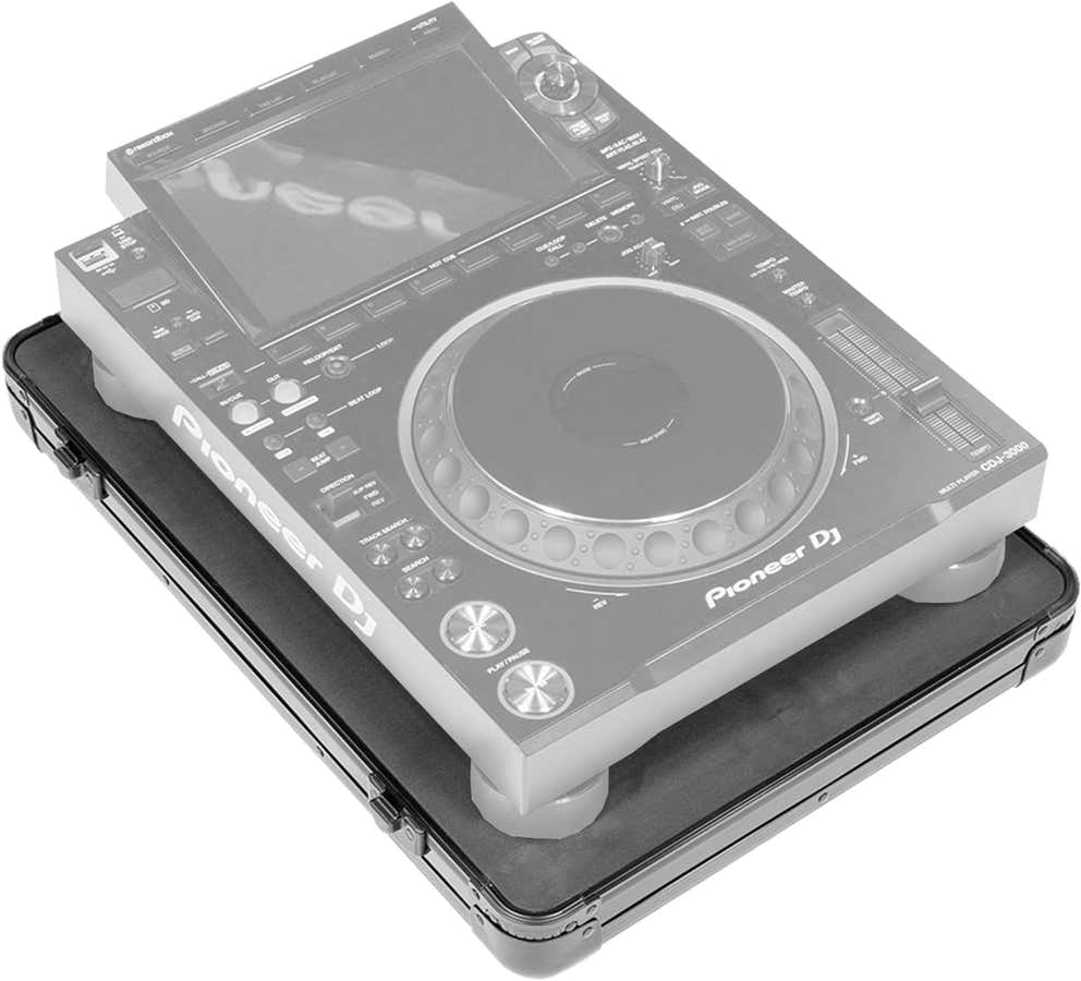 Custodia 12'' CDJ / DJM Trolley W Nera