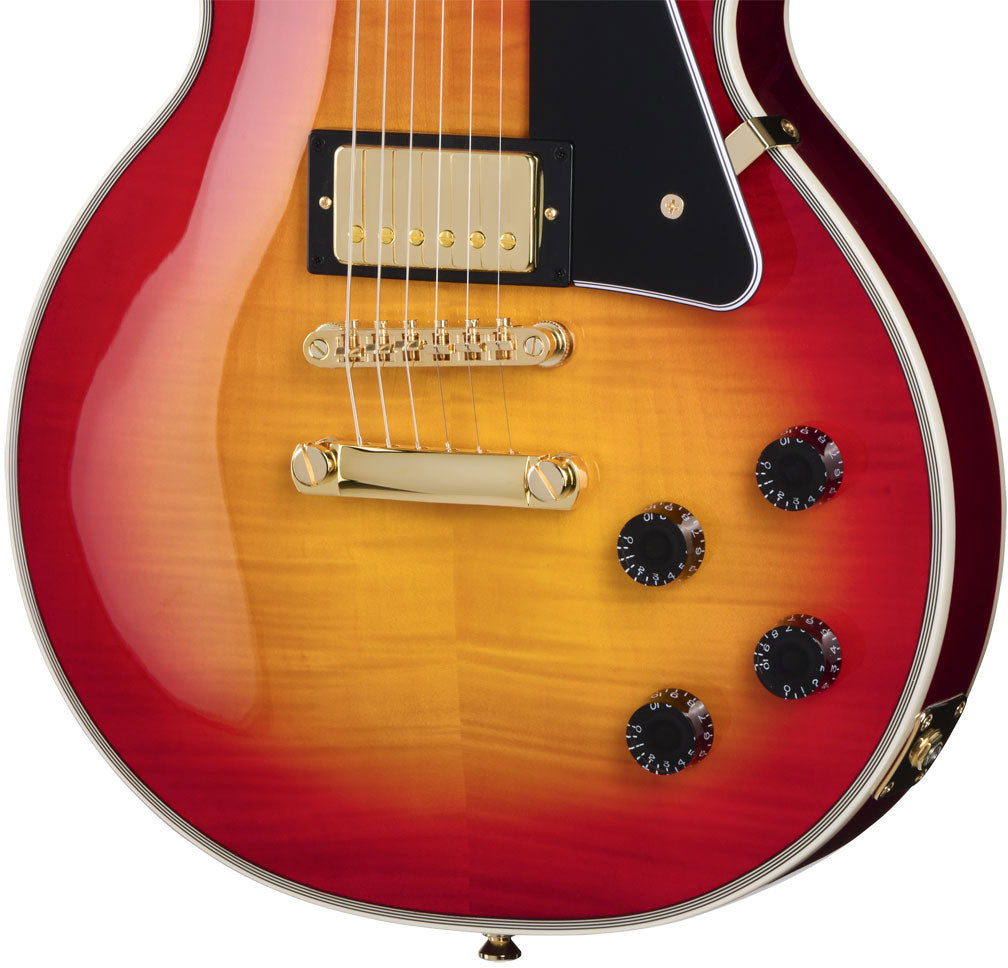 Les Paul Custom Figured Heritage Cherry Sunburst IBG