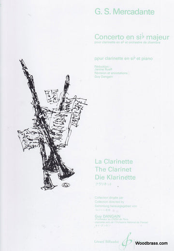 Mercadante G.S. - Concerto En Si B Majeur - Clarinette