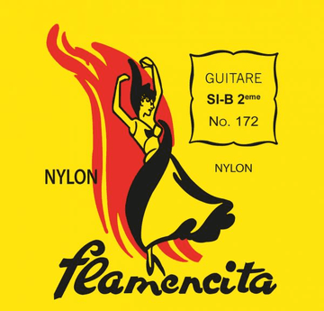 Flamencita Rifornimento per 10 pezzo 2e nylon trasparente