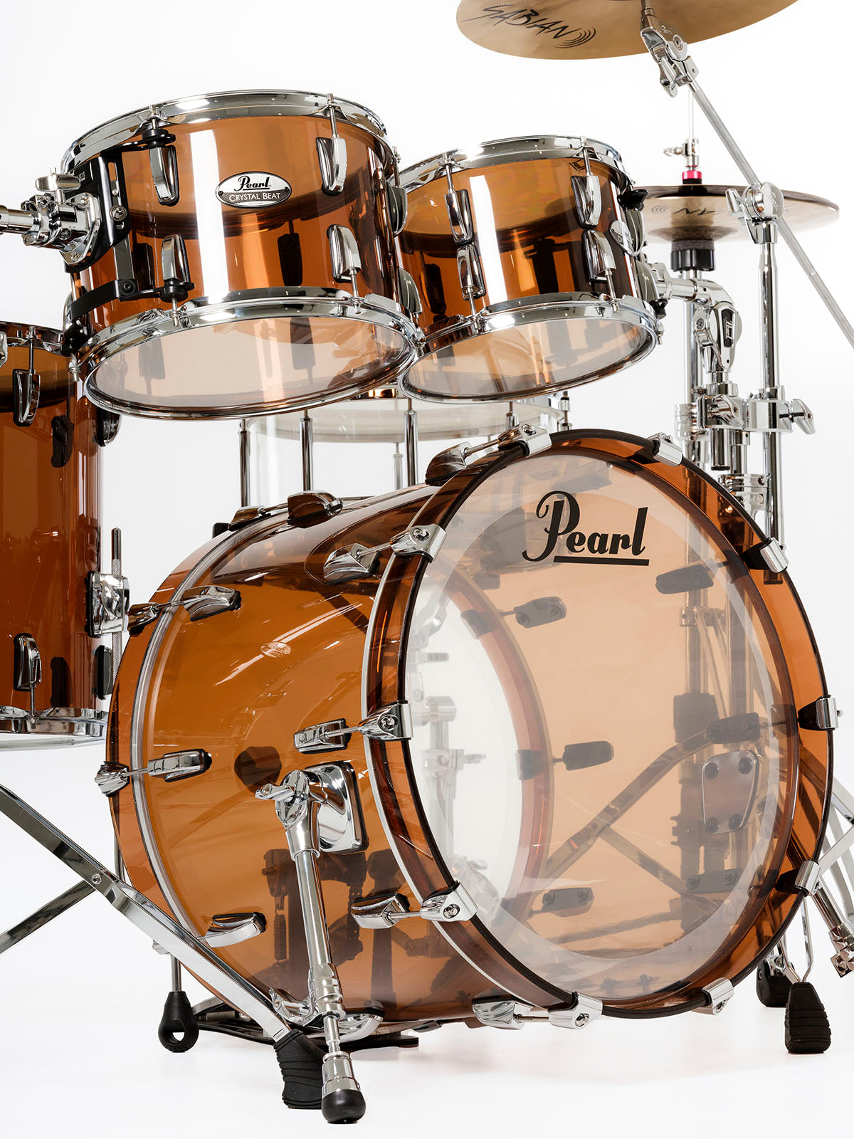 Crystal Beat Rock 22" 4 Fusti - Liquid Smoke