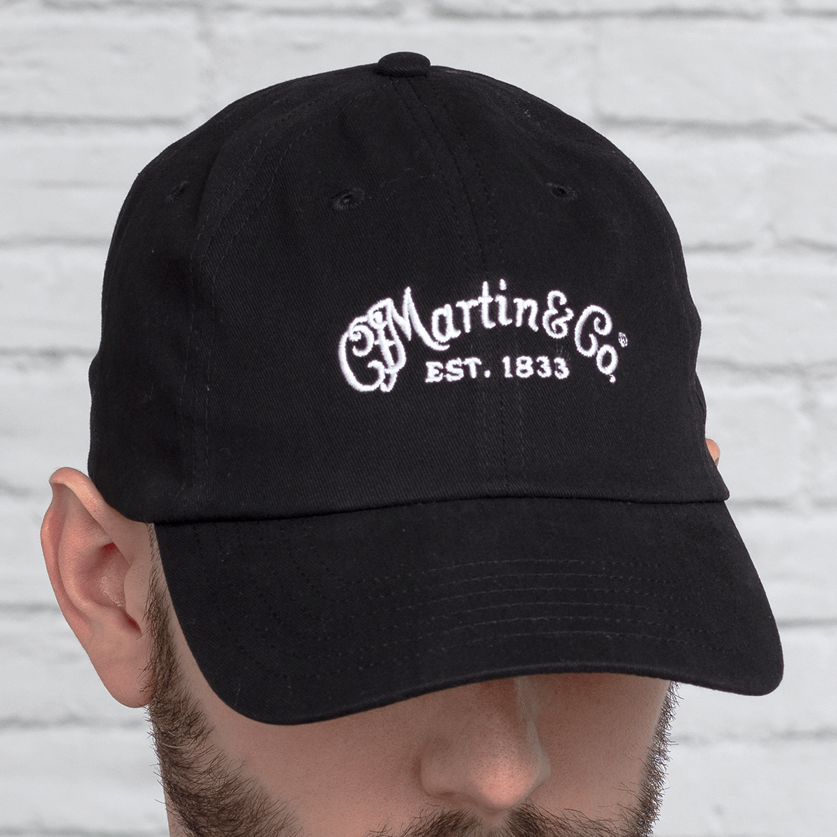 Cap,Ballcap,Cotton,Scriptlogo,Black