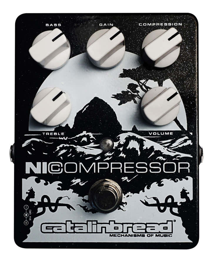 Nicompressor Silver On Black Compressore
