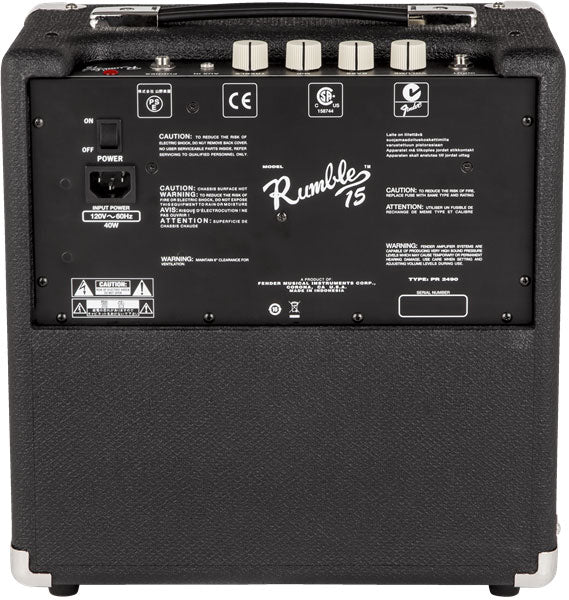 Rumble 15 (V3) Nero/Argento