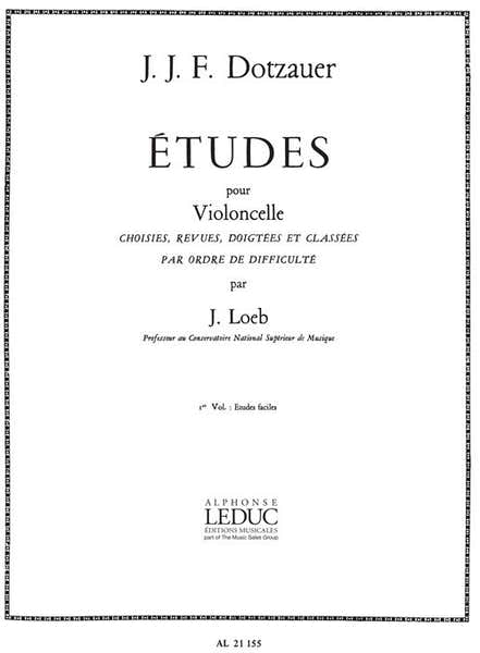 Etudes Vol. 1 Violoncelle