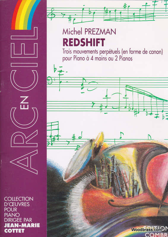 Prezman Michel - Redshift Piano A 4 Mains Ou 2 Pianos