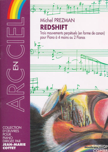Prezman Michel - Redshift Pianoforte a 4 Mani o 2 Pianoforti