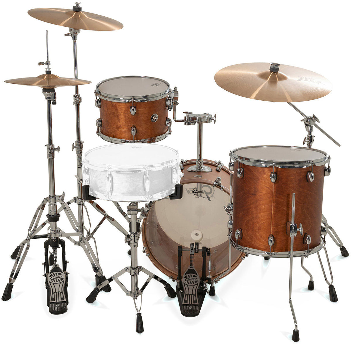 Shell-set Catalina Club Satin Walnut Glaze