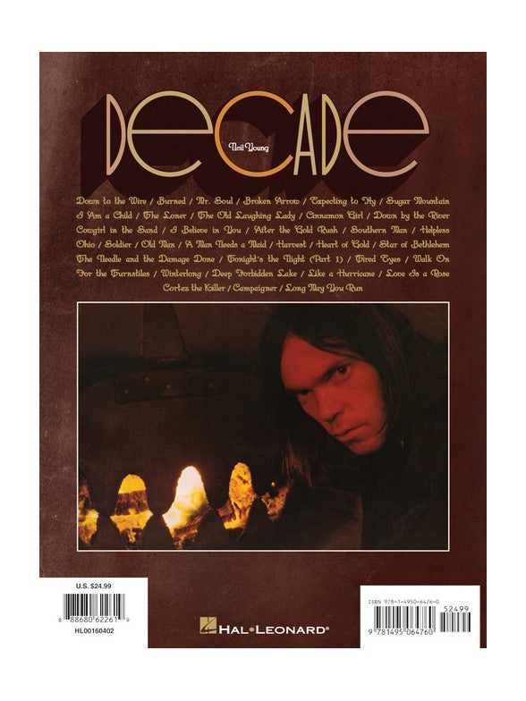 Neil Young - Decade - Guitar Tab