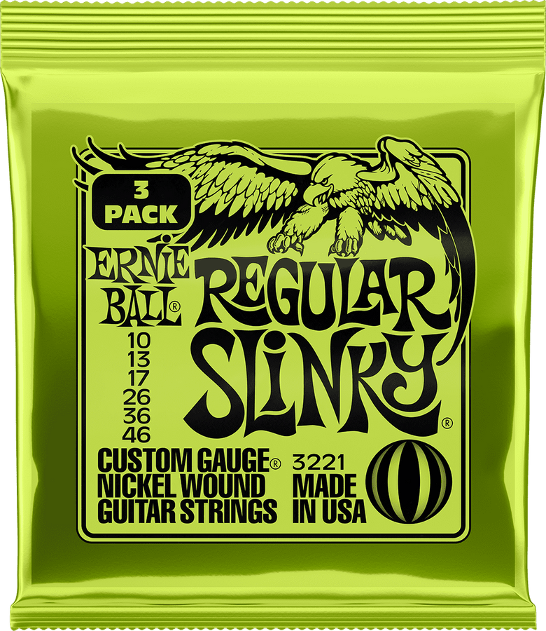 3221 Regular Slinky 10-46 Confezione da 3