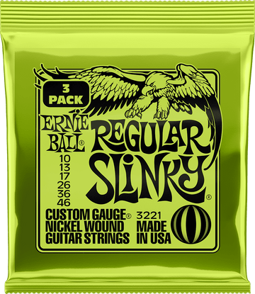 3221 Regular Slinky 10-46 Confezione da 3