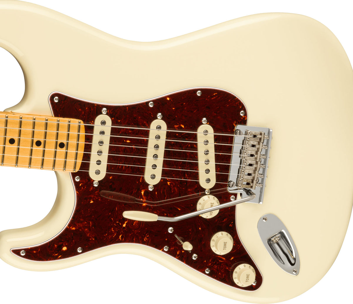 Stratocaster LH American Professional II MN Bianco Olimpico