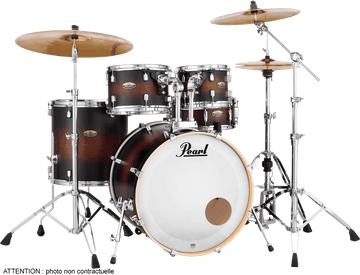 Decade Maple Stage 22 Marrone satinato Burst