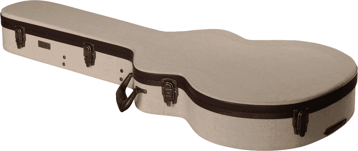 Custodia Semi-Hollow Deluxe in Legno Beige - GW