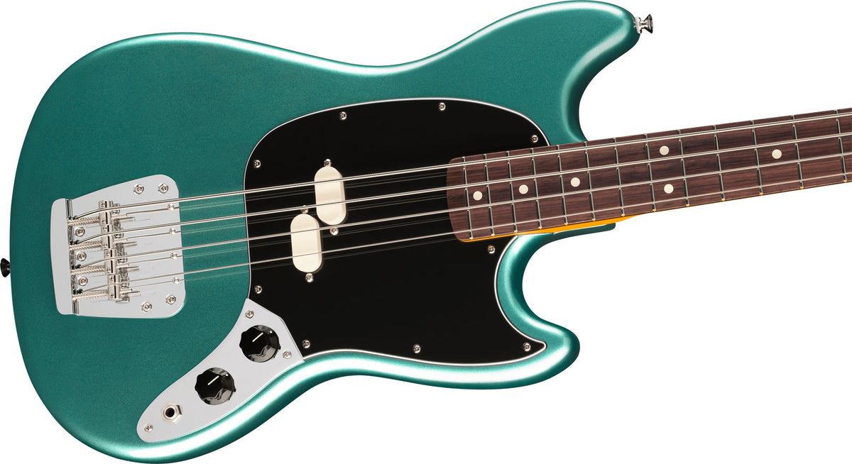 American Professional Classic Mustang Bass RW Faded Sherwood Green Metallic - Ricondizionato