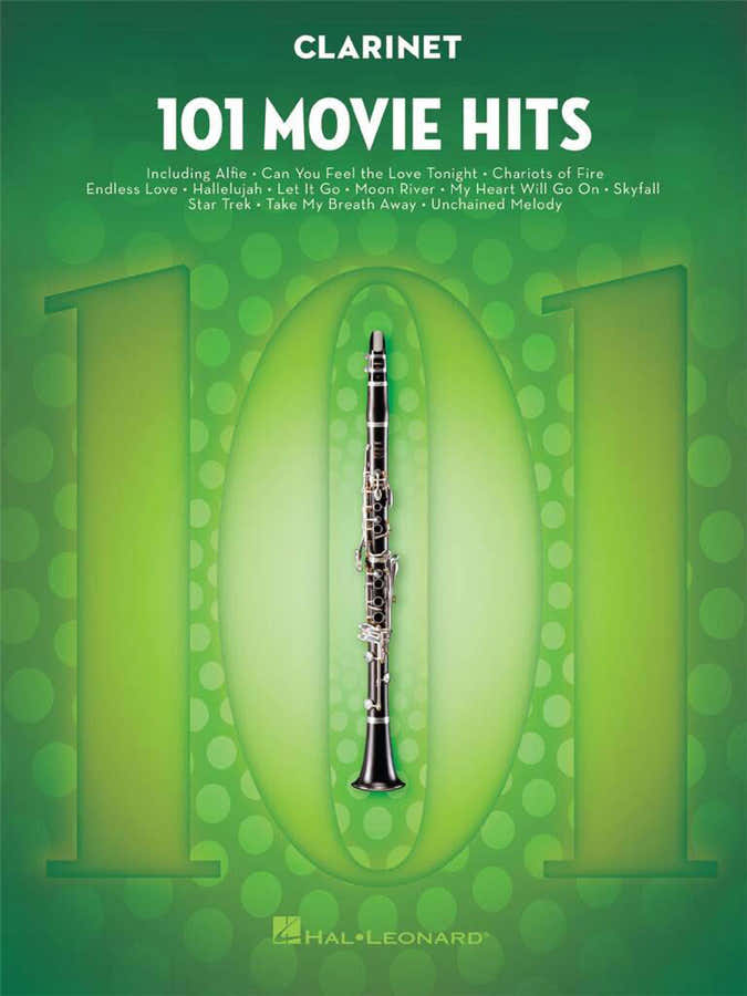 101 successi cinematografici per clarinetto