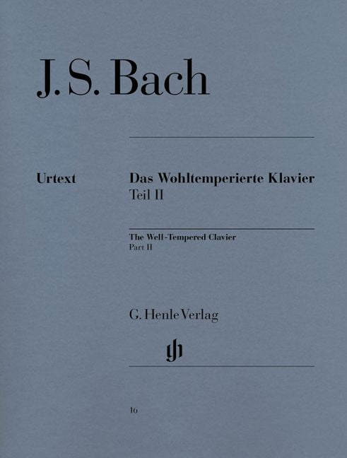 Bach J.S. - Le Clavier Bien Tempere Vol.2
