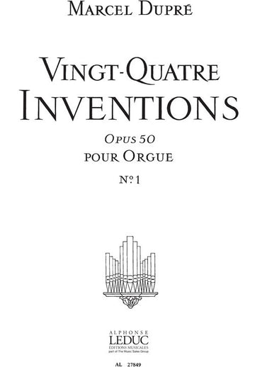 24 Inventions Op.50 Vol.1