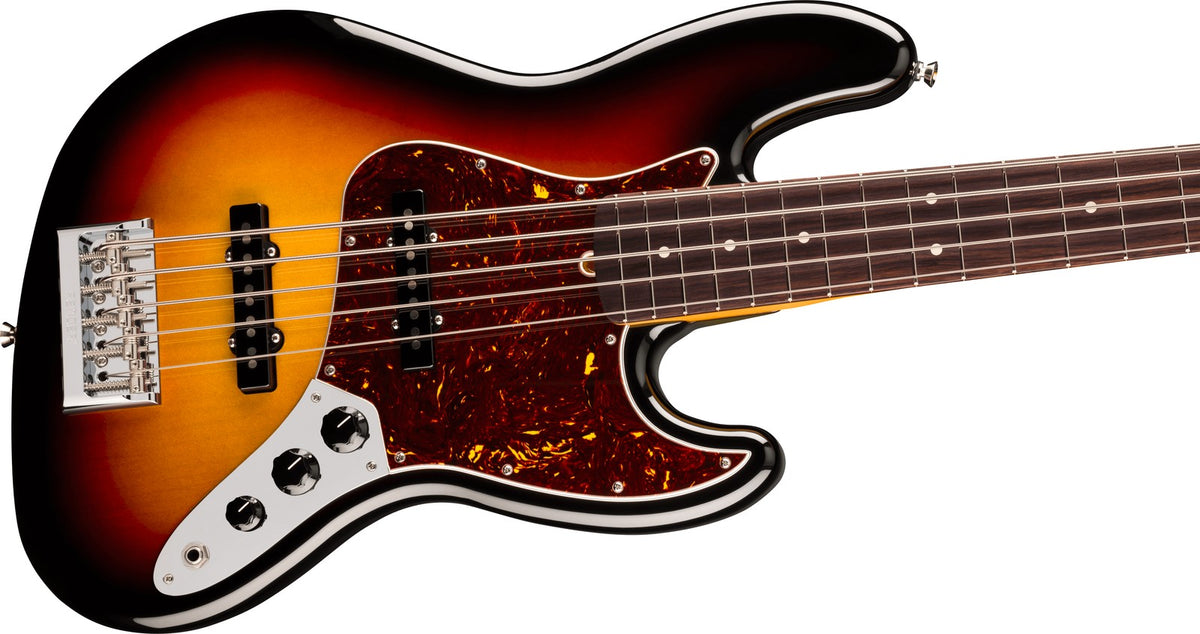 Jazz Bass V American Professional, RW Sunburst a 3 colori